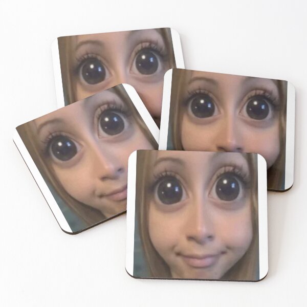 Item preview, big eye girl meme designed and sold by cloudzer0000.