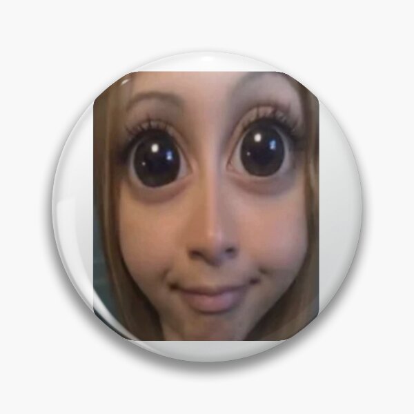 Item preview, big eye girl meme designed and sold by cloudzer0000.