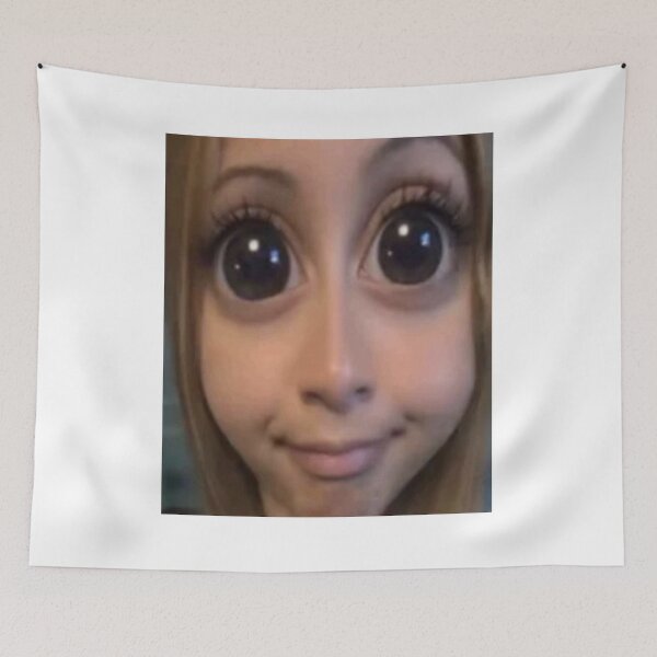 Item preview, big eye girl meme designed and sold by cloudzer0000.