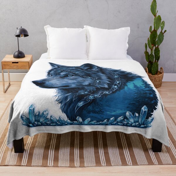 Item preview, Nordic Wolf Totem Mystic Forest Spirit designed and sold by Gabe1983.