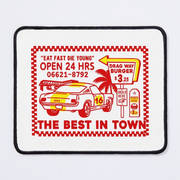 Item preview, DRAG WAY BURGERS designed and sold by PastelWingg.