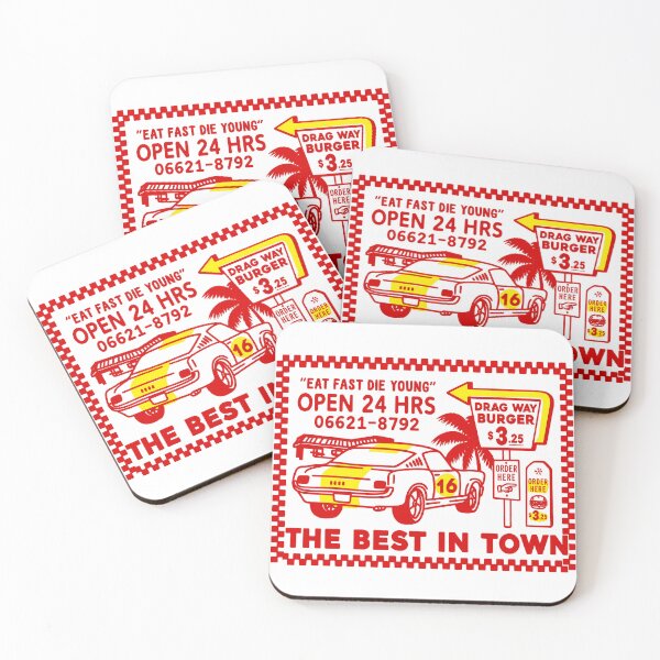 Item preview, DRAG WAY BURGERS designed and sold by PastelWingg.