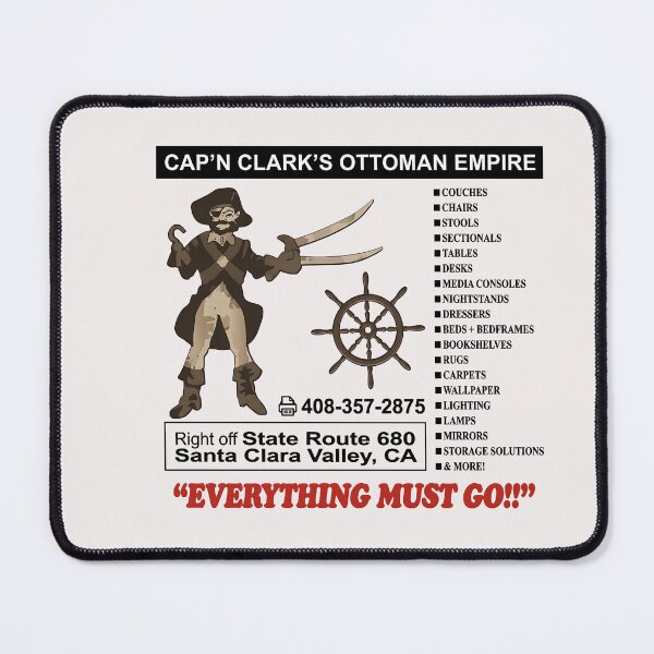 Item preview, Cap’n Clark’s-Ottoman Empire - Backröøms 2026 designed and sold by fangirloverjesu.