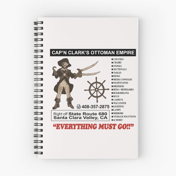 Item preview, Cap’n Clark’s-Ottoman Empire - Backröøms 2026 designed and sold by fangirloverjesu.