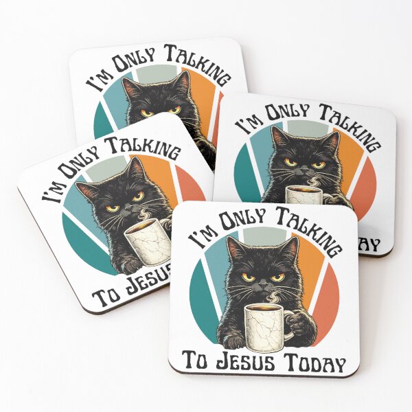 Item preview, I'm Only Talking To Jesus Today Funny Christian Faith Quote T-Shirt for Believers & Church Lovers designed and sold by Teetreasure2.