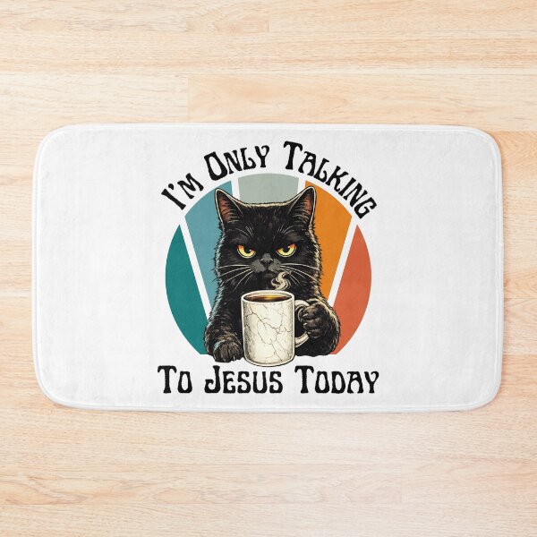 Item preview, I'm Only Talking To Jesus Today Funny Christian Faith Quote T-Shirt for Believers & Church Lovers designed and sold by Teetreasure2.