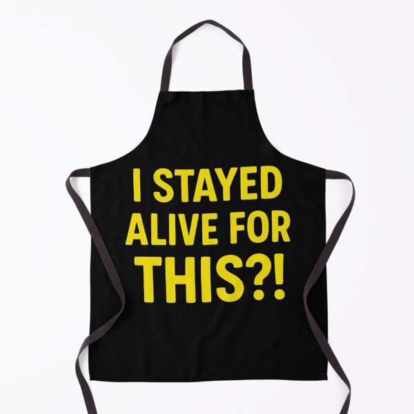 Item preview, Copy of I Stayed Alive for This?! | Sarcastic Dark Humor Meme Quote | Existential Funny Minimalist Typography Design designed and sold by Echo_Lane.