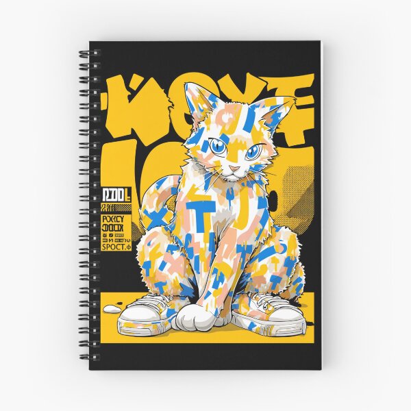 Item preview, Graffiti Streetwear Cat Wearing Sneakers Graphic designed and sold by InkmotiveStudio.