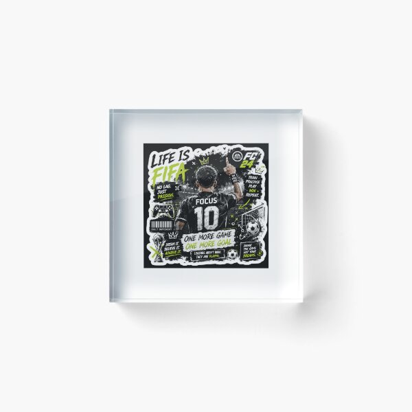 Item preview, One More Game One More Goal | Gen Z Football Gamer Sticker designed and sold by Ananyamalik12.