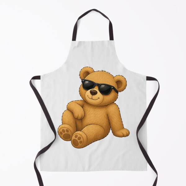 Item preview, Cool Teddy Bear Wearing Sunglasses Kawaii Art designed and sold by Seculinator.