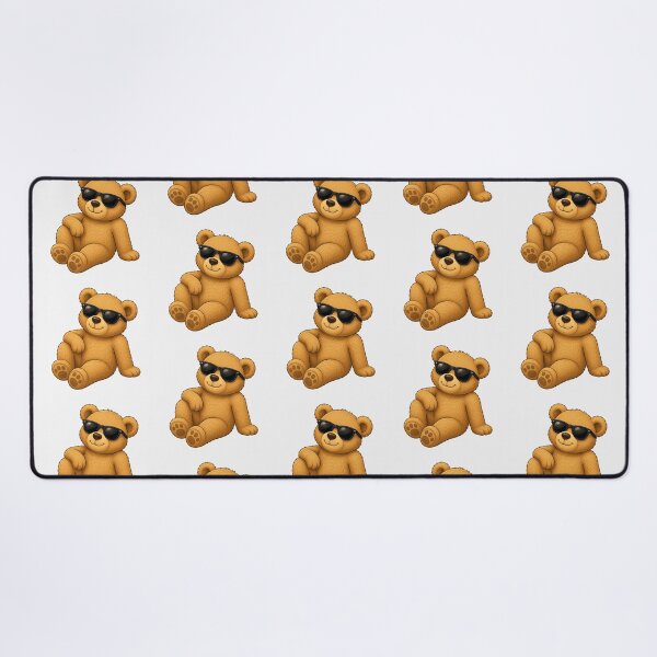 Item preview, Cool Teddy Bear Wearing Sunglasses Kawaii Art designed and sold by Seculinator.