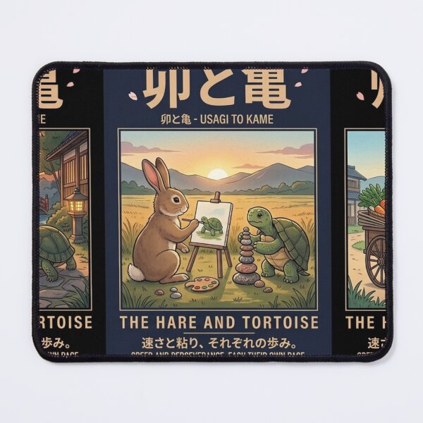 Item preview, Fable of the Rabbit and Turtle designed and sold by NATALIIA54166.