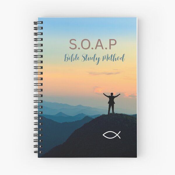 Item preview, S.O.A.P. Bible Study Notebook – Understanding and Living God's Word designed and sold by PureHopeStudio.