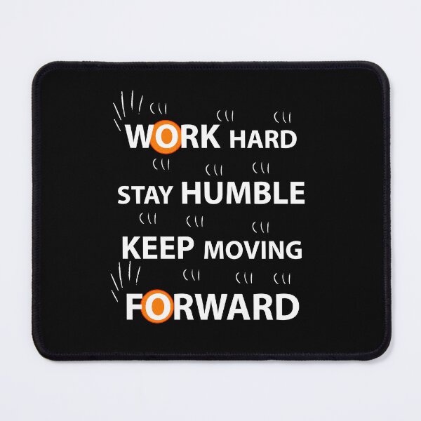 Item preview, Work Hard Stay Humble Typography Design designed and sold by Azza-Mahmoud.