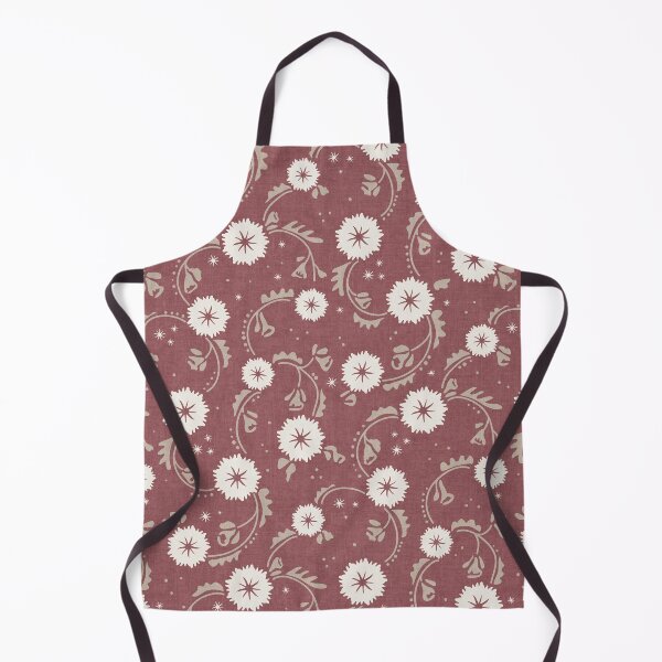 Item preview, Dark Red Dandelion Floral Toss designed and sold by RenattaZare.