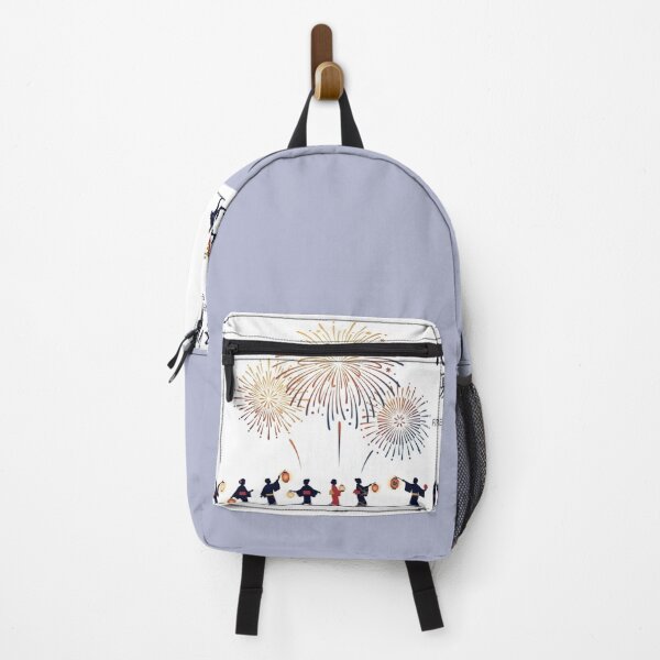 Item preview, Japanese Summer Night Sky Fireworks Art designed and sold by SakuraMarket26.
