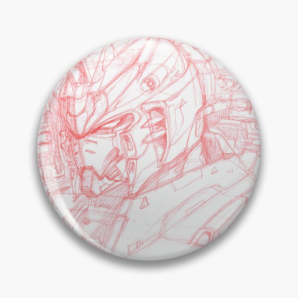 Item preview, Gundam  original pencil fan art designed and sold by Paintbase.