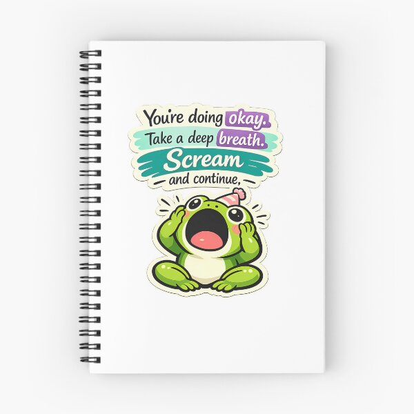 Item preview, Cute Birthday Frog Screaming Party Hat Sticker designed and sold by MIROUZ2000.