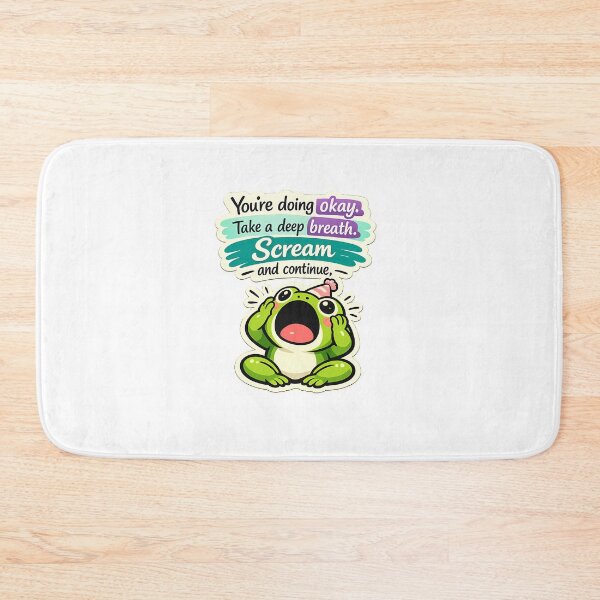 Item preview, Cute Birthday Frog Screaming Party Hat Sticker designed and sold by MIROUZ2000.