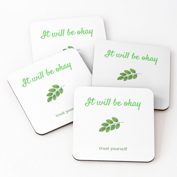 Item preview, It Will Be Okay – Gentle Comfort Message designed and sold by miho-anshin.