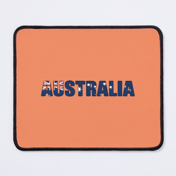 Item preview, Australia text with flag no background designed and sold by CreationsNicB.