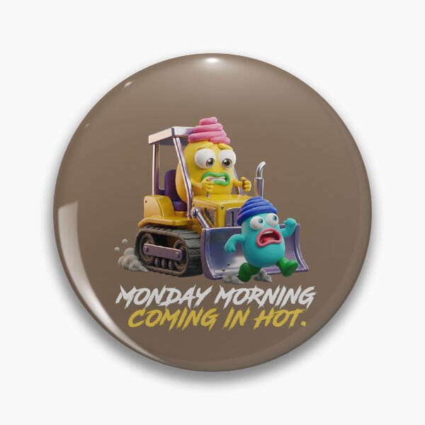 Item preview, Monday Morning Coming In Hot - Funny Office Humor designed and sold by mini-mute.