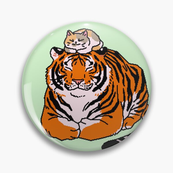 Item preview, Tiger and Cat Friends designed and sold by LilSeashell.