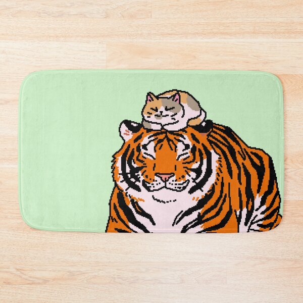 Item preview, Tiger and Cat Friends designed and sold by LilSeashell.