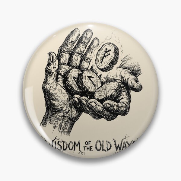 Item preview, Gnarled Root Divination - Pagan Runes designed and sold by bapupa.