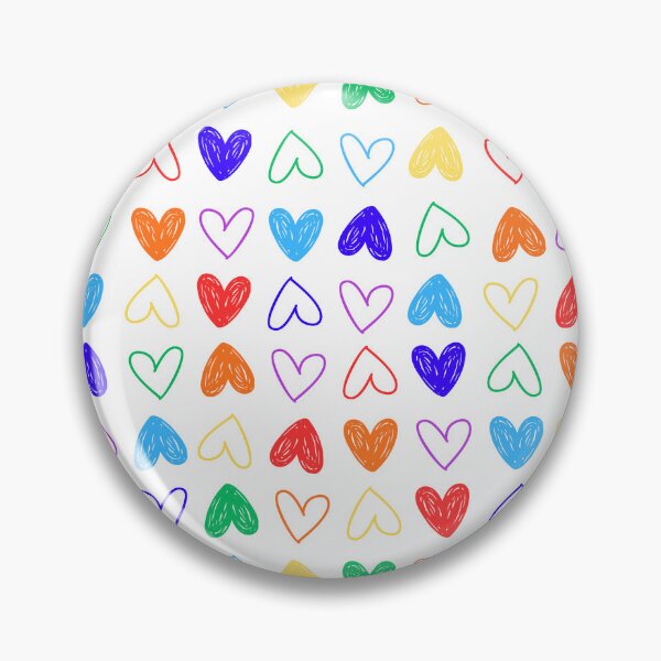 Item preview, Small Rainbow Hearts designed and sold by BillieBroome.