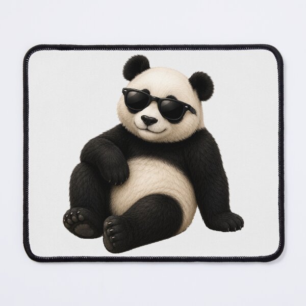 Item preview, Cool Panda Bear Wearing Sunglasses Kawaii Animal Art designed and sold by Seculinator.