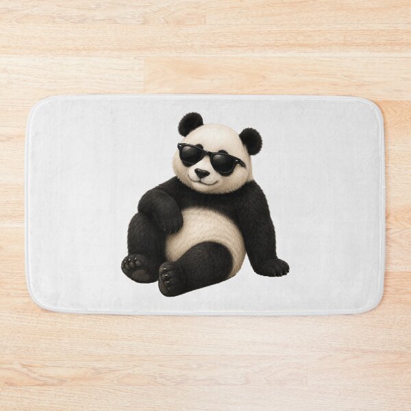 Item preview, Cool Panda Bear Wearing Sunglasses Kawaii Animal Art designed and sold by Seculinator.