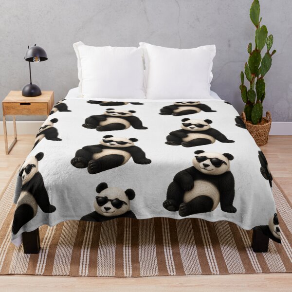 Item preview, Cool Panda Bear Wearing Sunglasses Kawaii Animal Art designed and sold by Seculinator.