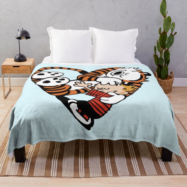 Item preview, Boy and Tiger Heart - Calvin and Hobbes - Best Friends Forever designed and sold by ZERO-MIND.