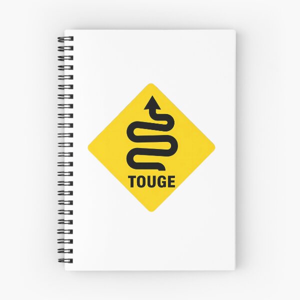 Item preview, Touge Hairpin Curve Japanese Road Sign designed and sold by MUGEN WORKS.