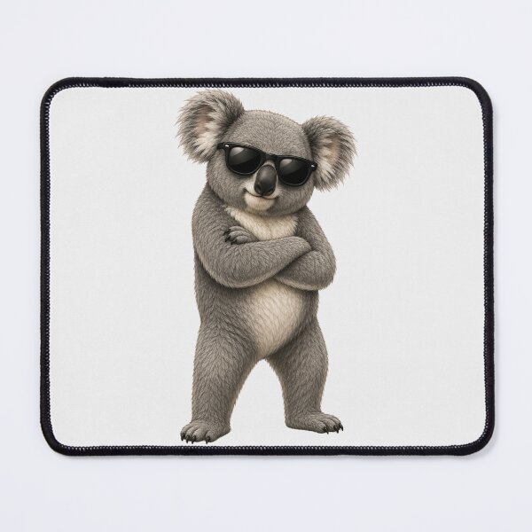 Item preview, Cool Koala Bear Wearing Sunglasses Kawaii Animal Art designed and sold by Seculinator.