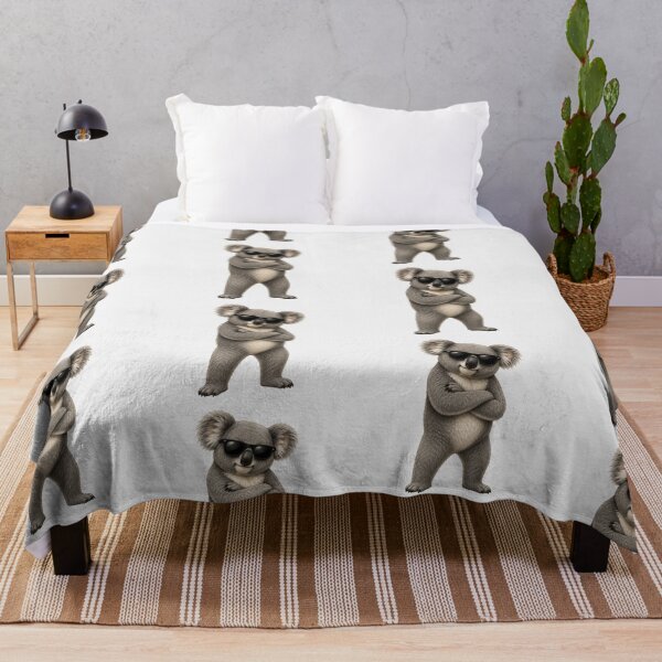 Item preview, Cool Koala Bear Wearing Sunglasses Kawaii Animal Art designed and sold by Seculinator.