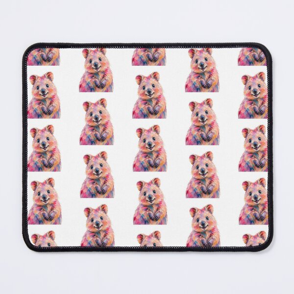 Item preview, Cute Colorful Quokka – Modern Palette Knife Animal Painting designed and sold by SLGA-Designs.