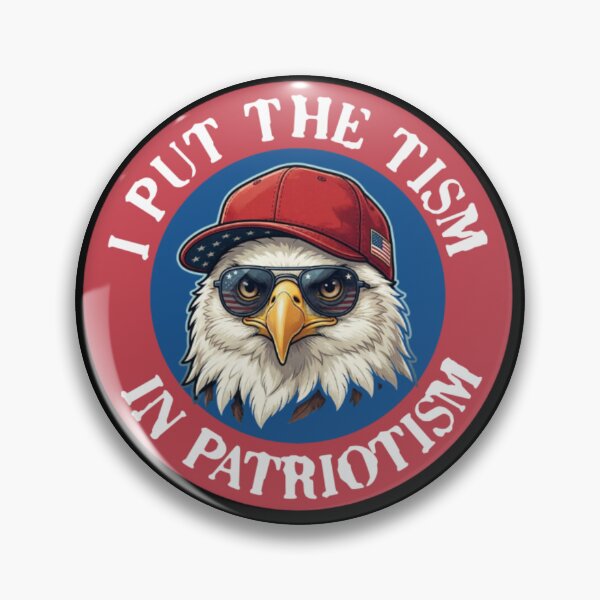 Item preview, I Put The Tism in Patriotism Athletic Eagle designed and sold by TheEndDesign.