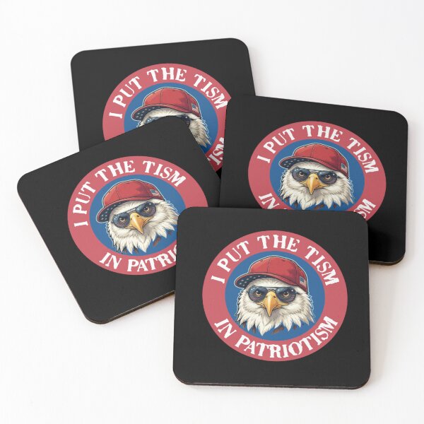 Item preview, I Put The Tism in Patriotism Athletic Eagle designed and sold by TheEndDesign.