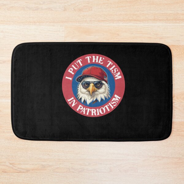Item preview, I Put The Tism in Patriotism Athletic Eagle designed and sold by TheEndDesign.