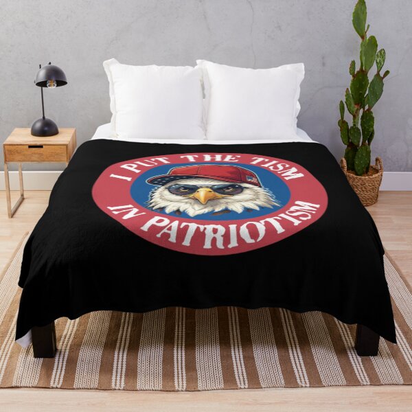 Item preview, I Put The Tism in Patriotism Athletic Eagle designed and sold by TheEndDesign.