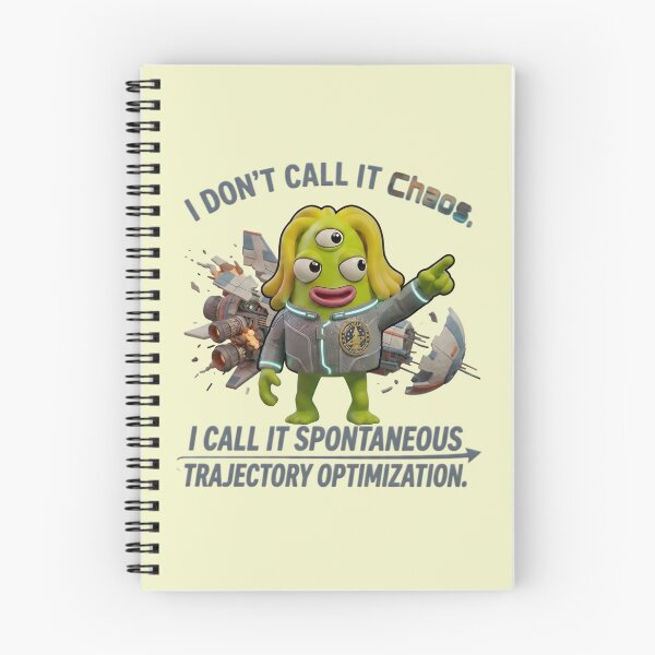 Item preview, Spontaneous Trajectory Optimization - Funny IT Humor designed and sold by mini-mute.