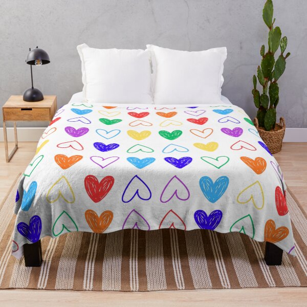 Item preview, Large Rainbow Hearts designed and sold by BillieBroome.