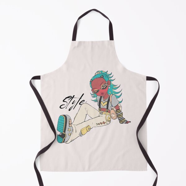 Item preview, Cool Aesthetic Chibi Girl Style Illustration designed and sold by DAILYNEEDSS.