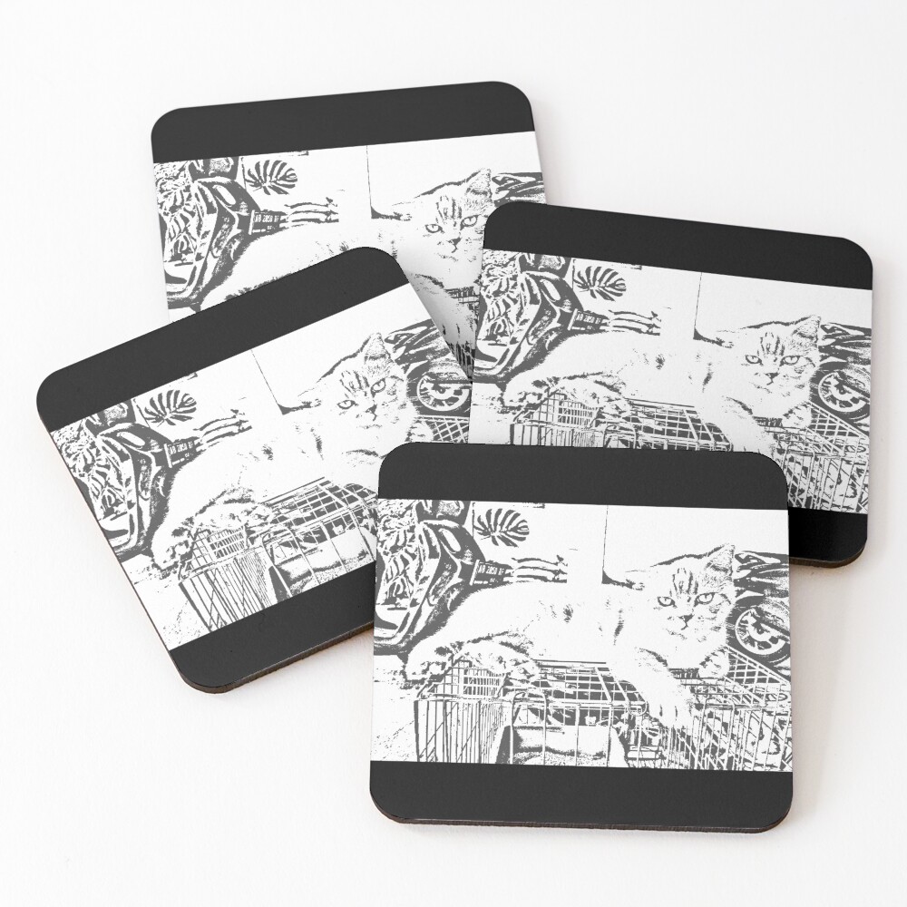 Item preview, Coasters (Set of 4) designed and sold by DoorsProject.