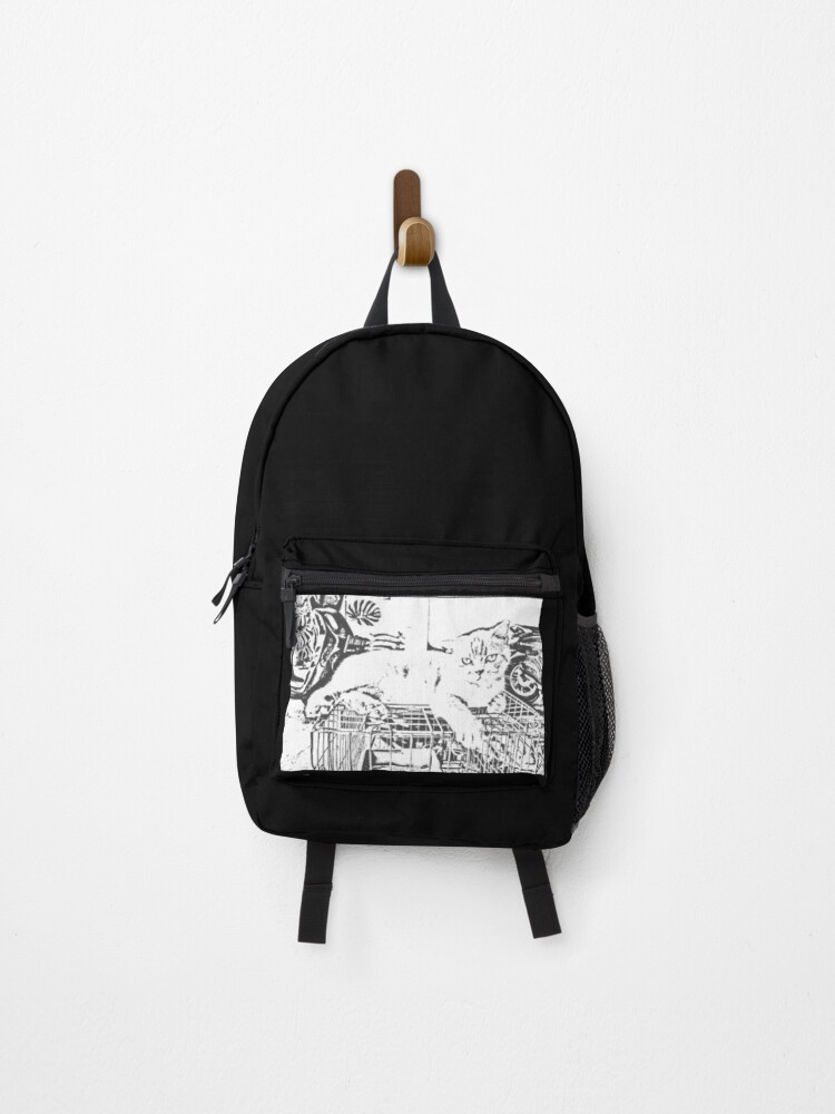 Thumbnail 1 of 3, Backpack, Angrycat designed and sold by DoorsProject.