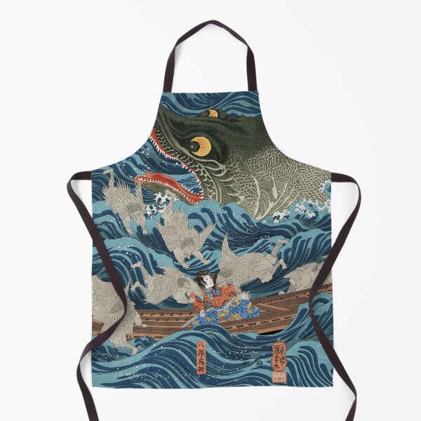 Item preview,  A picture of the retainers of Emperor Sanuki saving Tametomo,, designed and sold by OsakaYumeWorks.