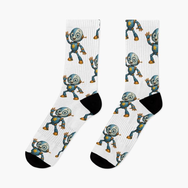 Item preview, Friendly Star Robot – Cute Robot Design designed and sold by Yomere.