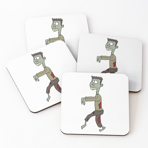 Item preview, Funny Zombie Walking Cartoon | Cute Spooky Halloween Monster Meme designed and sold by MyxaART.